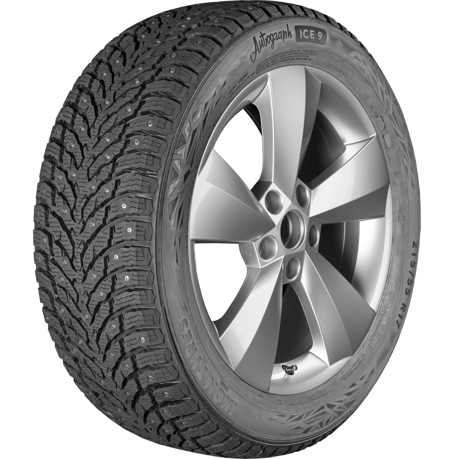 255/45R19 104T XL Autograph Ice 9 TL (шип.)