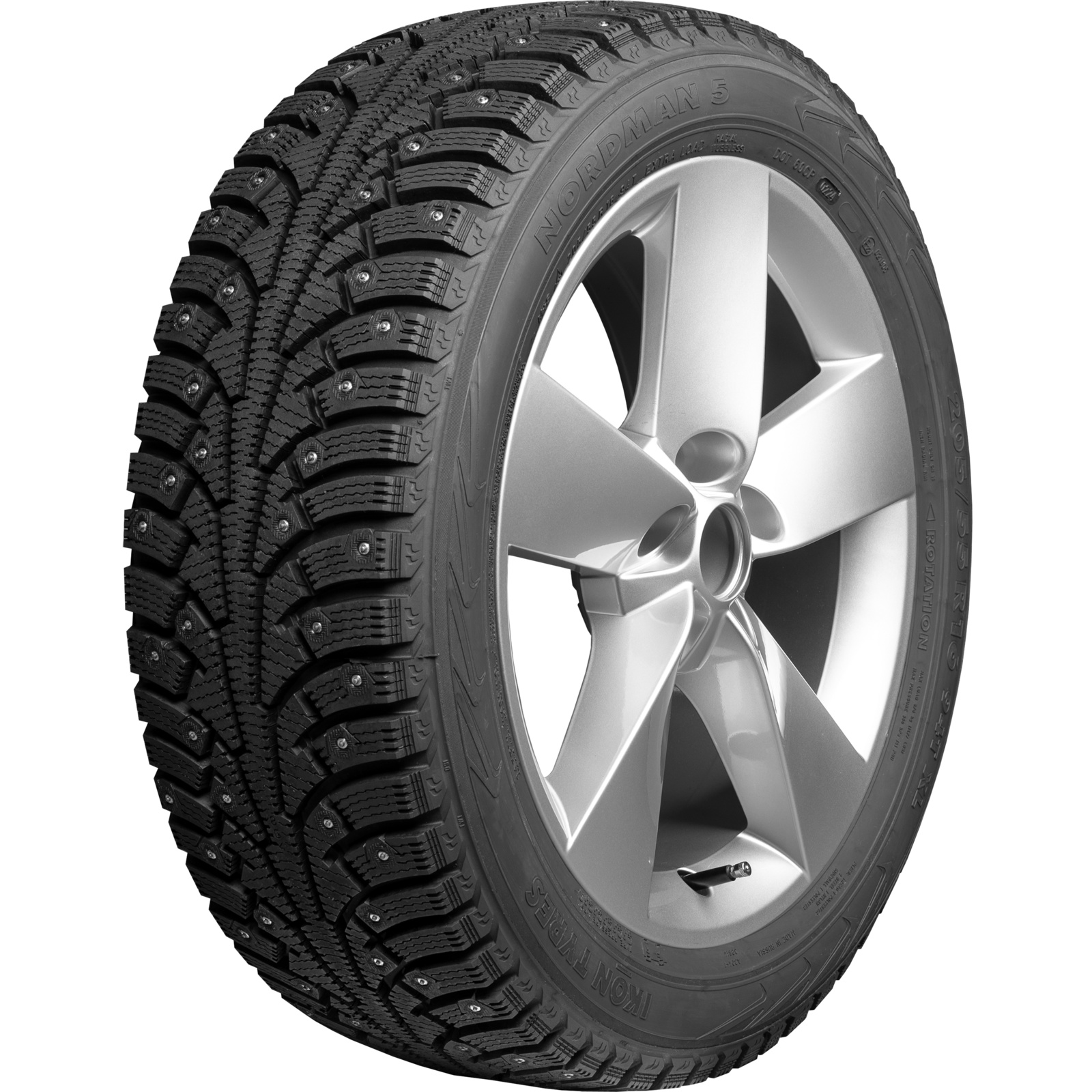 205/55R16 94T XL Nordman 5 TL (шип.)