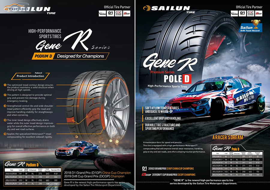 Шины sailun gene r podium d