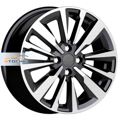 6,5x16/4x100 ET37 D60,1 Эрман (КС997) Алмаз черный