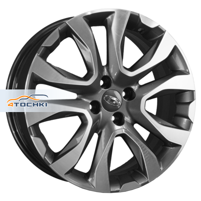 7x17/4x100 ET43 D60,15 Протон (X-Ray Cross) (КС769) Алмаз антрацит (78236)