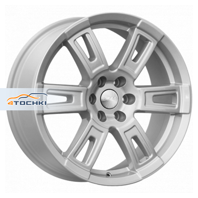 8x18/6x139,7 ET25 D106,2 Тор (КЛ252) Сильвер