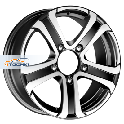 6x16/5x139,7 ET40 D98 Хафпайп (КС683) Блэк Джек